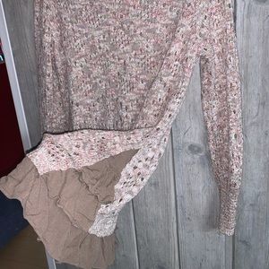 Knox Rose long crew neck sweater/sweater dress size L